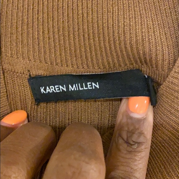 ❌SOLD❌ Karen Millen Drape Skirt Rib Knit Dress - Picture 9 of 9